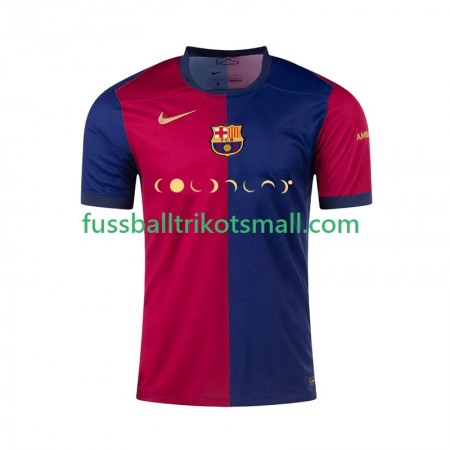 Fußballtrikots FC Barcelona Coldplay 2024-2025 Kurzarm Heimtrikotsatz kaufen